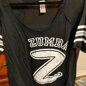 Black Zumba t-shirt size XL